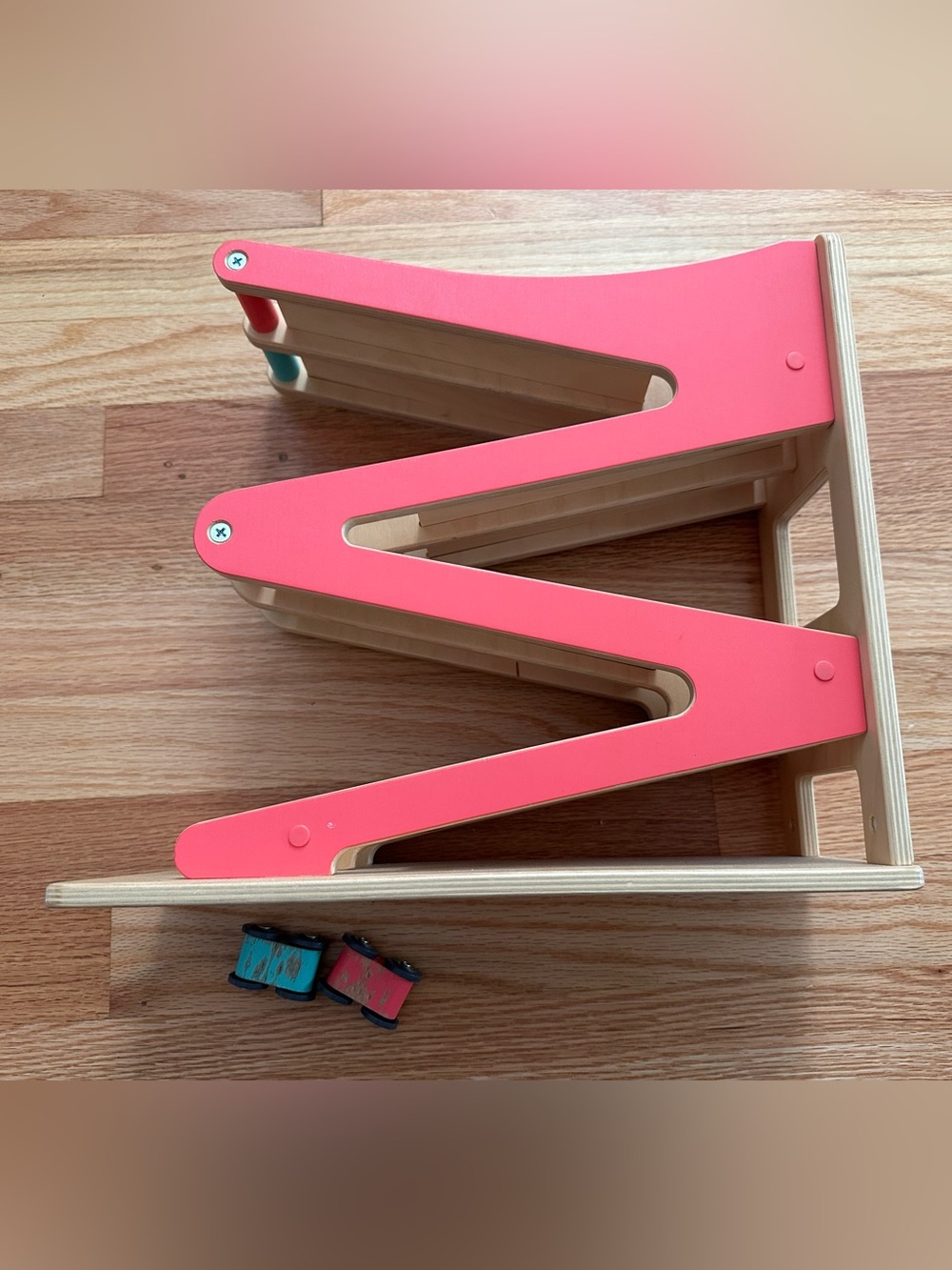 Lovevery Race and Chase Car Ramp from the Adventurer Kit 16-18 months